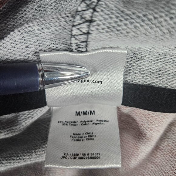 Marvel Deadpool Falling Men's Size M Short Sleeve Hoodie Pullover Red Tie Dye - Picture 5 of 8